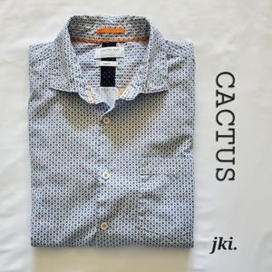 Cactus Man Slim Fit Men's Dress Shirt